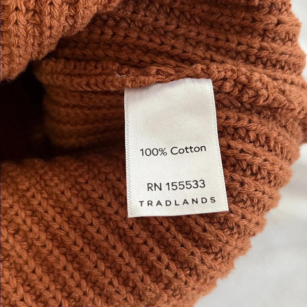 Tradlands Shelter Cardigan - Burnt Sienna - Picture 3 of 4